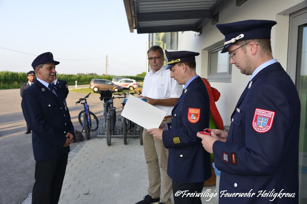 Segnung des Feuerwehrgerätehauses, Foto 8
