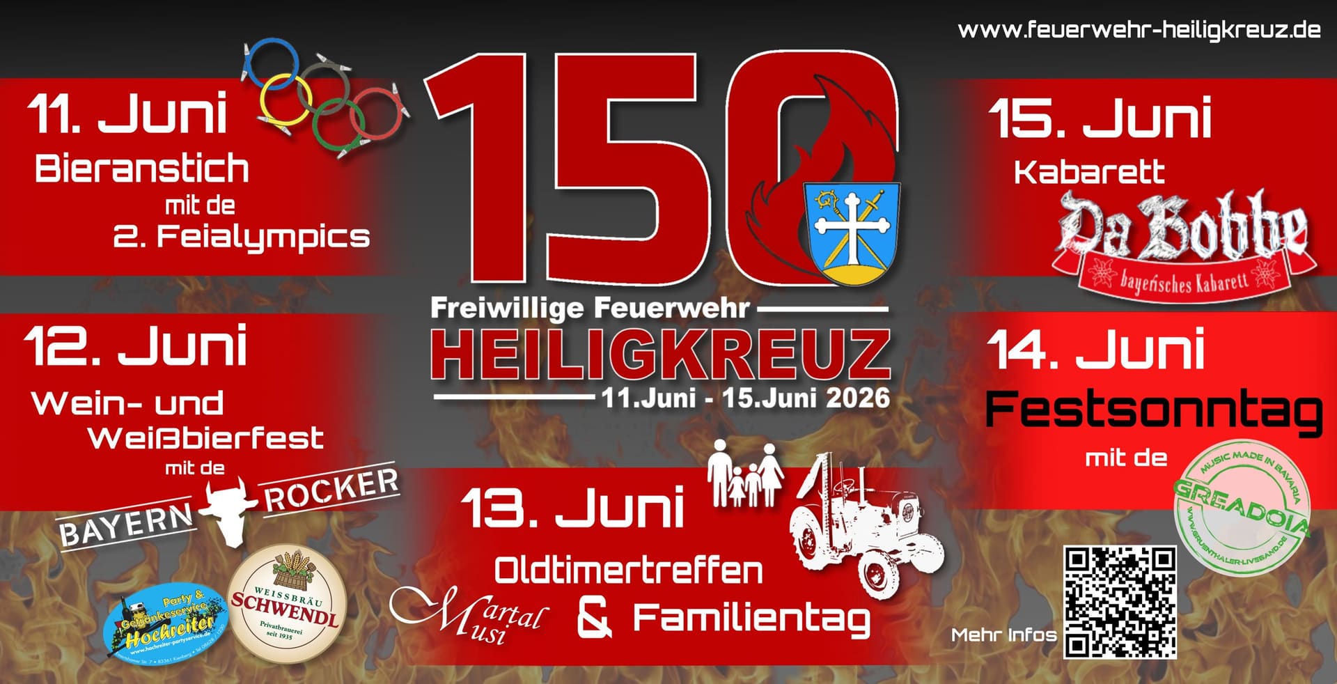 Das Festprogramm vom 11. bis 15. Juni 2026