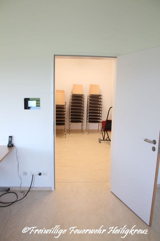 Schulungsraum und Stuhllager