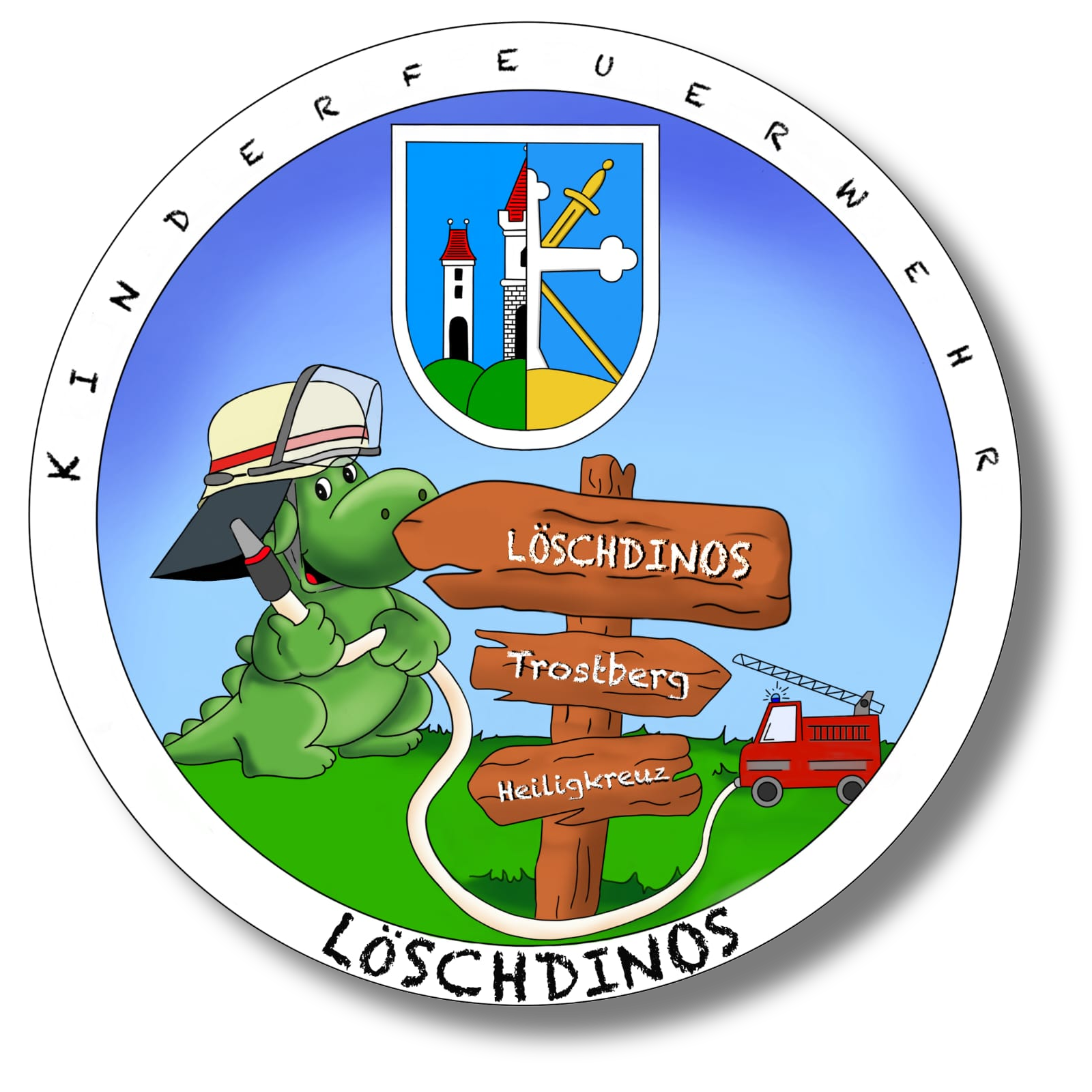 Das Zeichen der Löschdinos